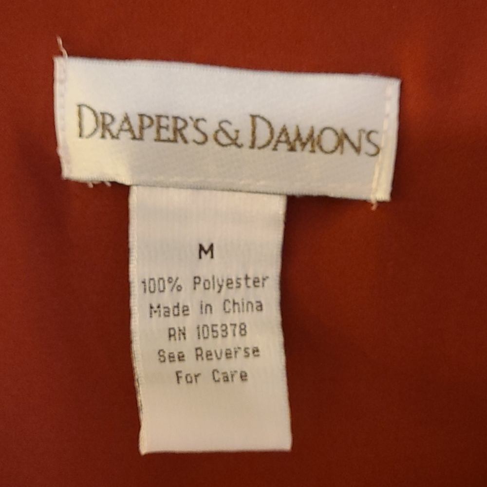 Draper's and Damon's M Rust Boho blouse - Picture 4 of 5